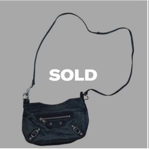 SOLD. Balenciaga Black Crossbody